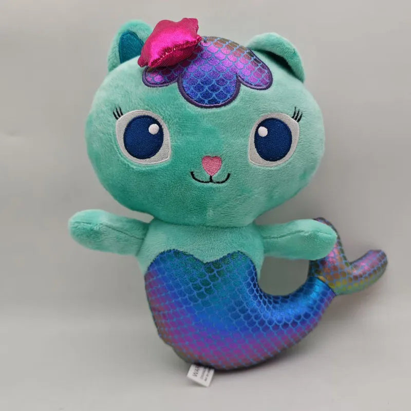Hot Sale Gaby Doll House Plush Toy Mercat Cartoon Stuffed Animal Smile Cat Car Cat Hug Gaby Girl Doll Children's Birthday Gift
