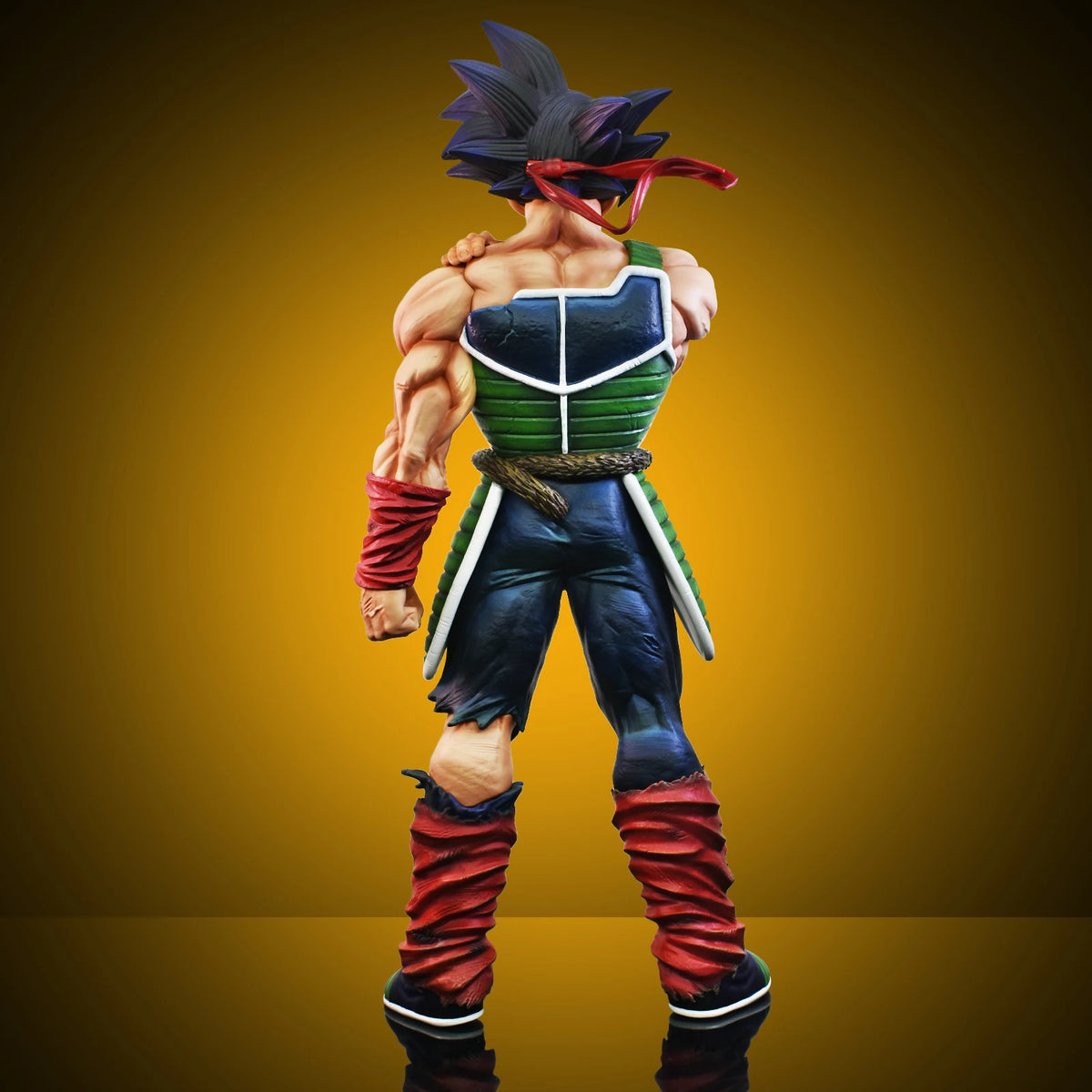 24cm/9.4in Anime Dragon Ball Z Figure Bardock Figure Collectible Model Statue Toy Gift