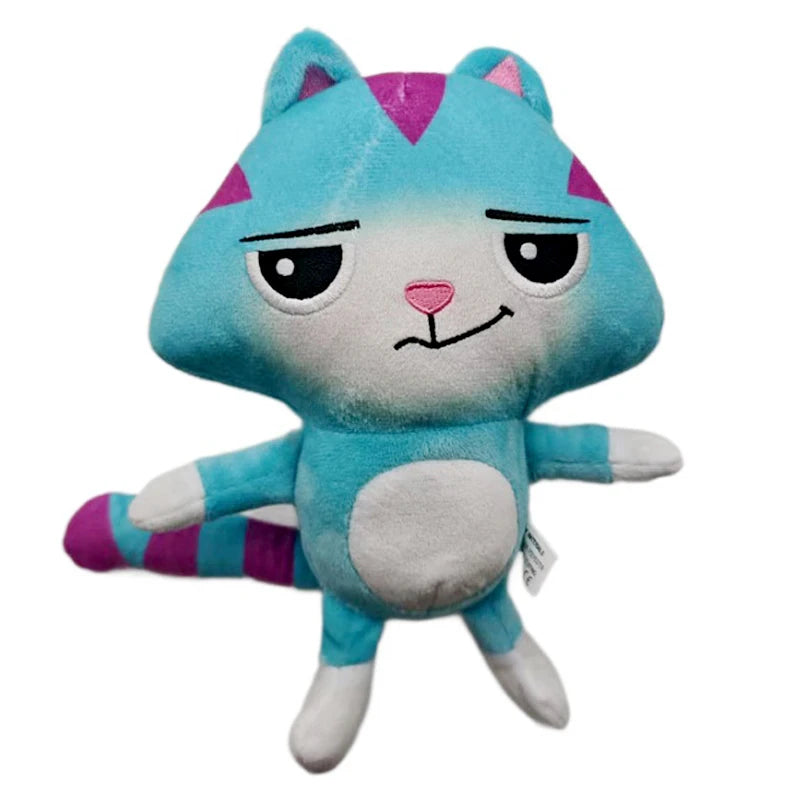 Hot Sale Gaby Doll House Plush Toy Mercat Cartoon Stuffed Animal Smile Cat Car Cat Hug Gaby Girl Doll Children's Birthday Gift
