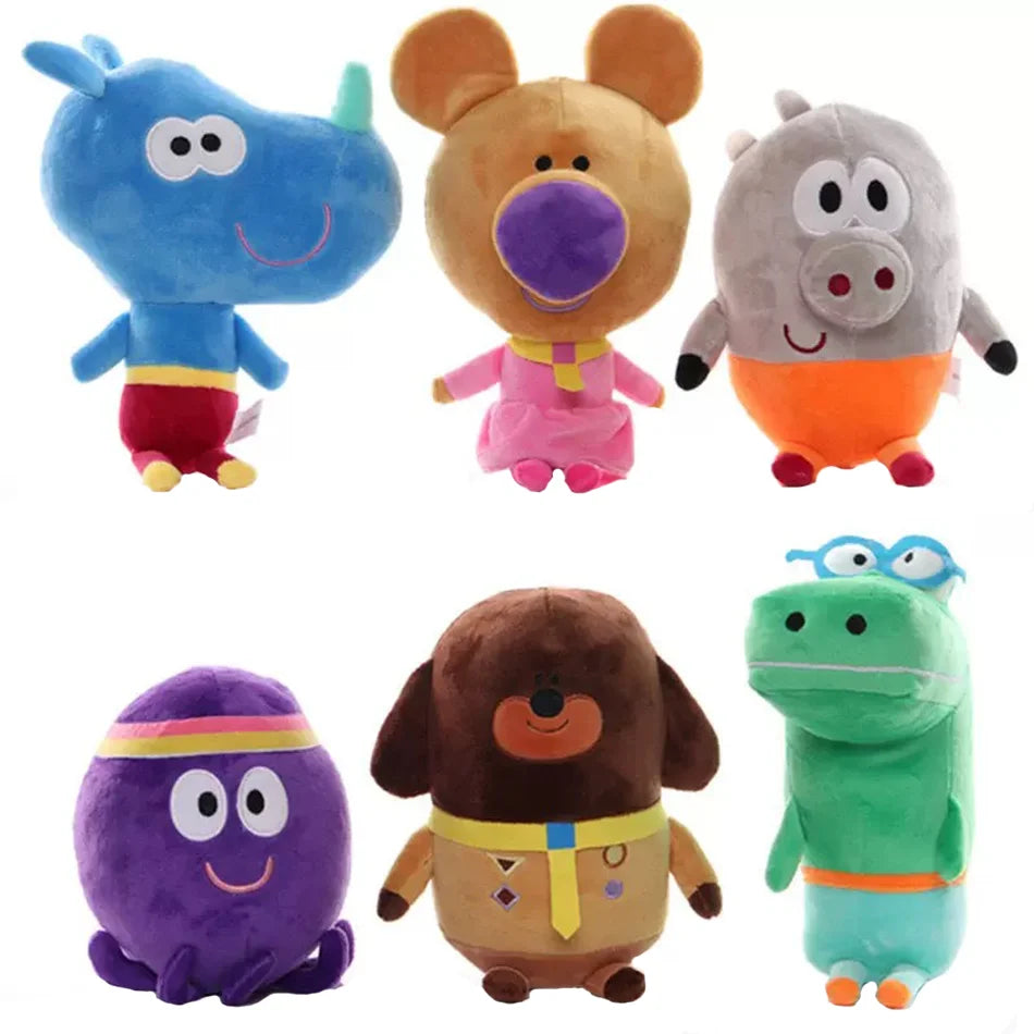 NEW 2025 1-6pcs Hey Duggee plush toys Hi Dodge Plush Archie Kindergarten Doll Pillow Gift