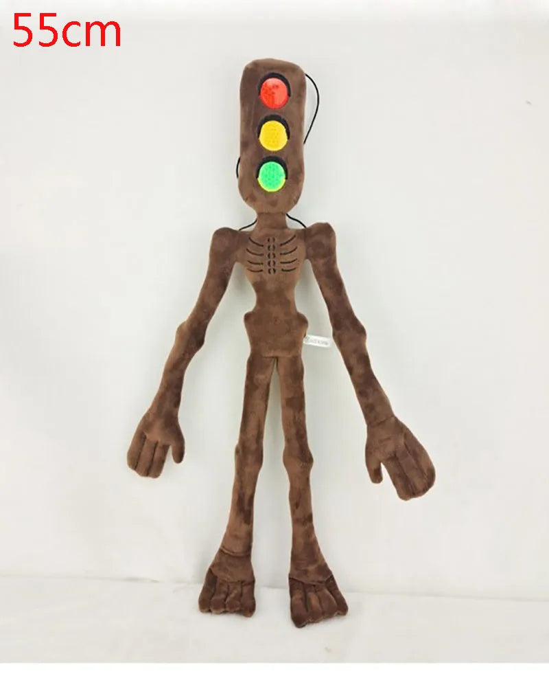 55CM Bendable Siren Head Plush Toys Office Decoration Standing Siren Head Stuffed Toy Desktop Ornaments Plushie Dolls