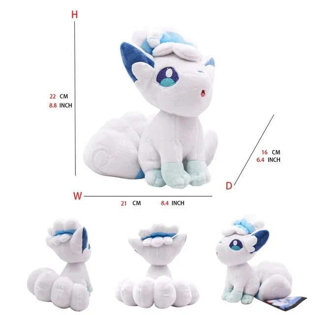 Pokemon Large Pet Pok é Mon Plush Earth Turtle Huangyan Wolf Soloya Fierce Carp Dragon Spray Fire Dragon Toy Doll, Plush Toy Chi