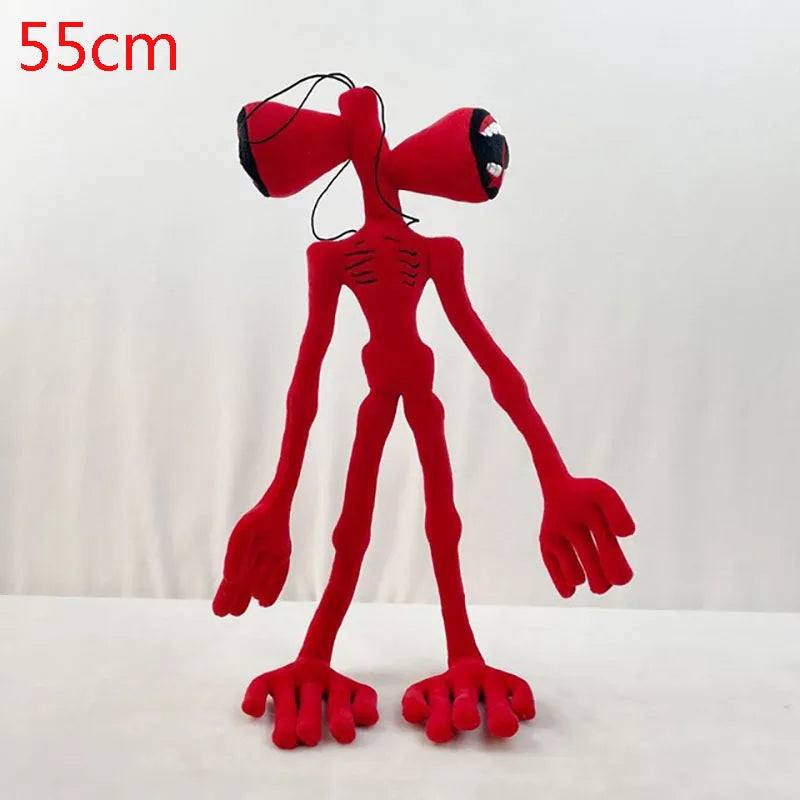 55CM Bendable Siren Head Plush Toys Office Decoration Standing Siren Head Stuffed Toy Desktop Ornaments Plushie Dolls