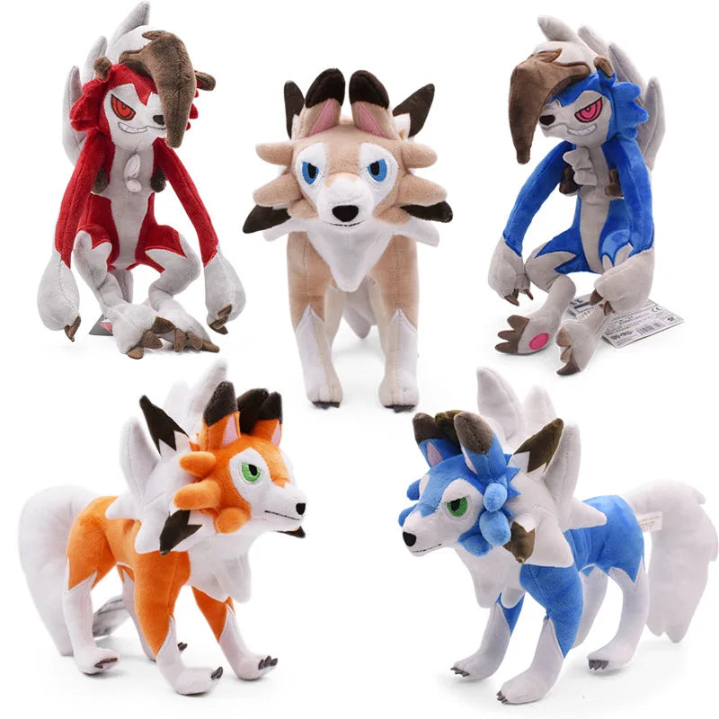 Pokemon Large Pet Pok é Mon Plush Earth Turtle Huangyan Wolf Soloya Fierce Carp Dragon Spray Fire Dragon Toy Doll, Plush Toy Chi