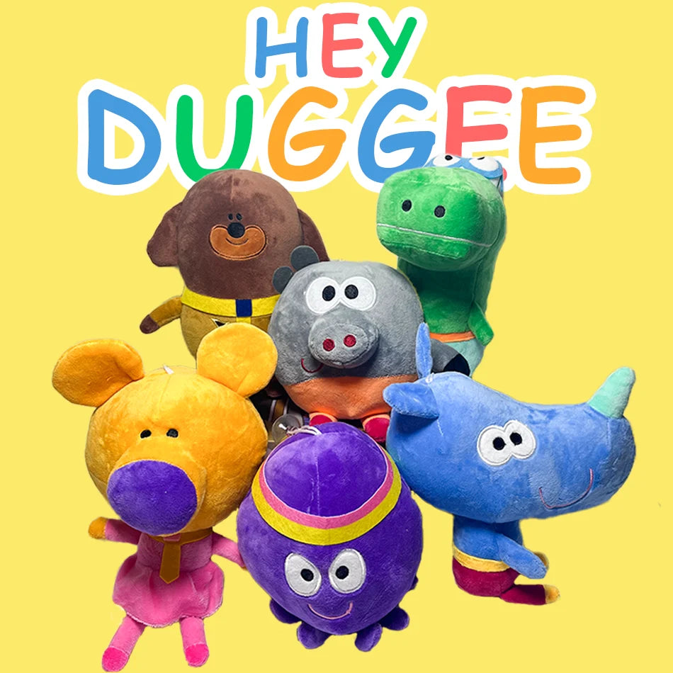 NEW 2025 1-6pcs Hey Duggee plush toys Hi Dodge Plush Archie Kindergarten Doll Pillow Gift