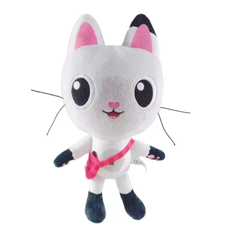 Hot Sale Gaby Doll House Plush Toy Mercat Cartoon Stuffed Animal Smile Cat Car Cat Hug Gaby Girl Doll Children's Birthday Gift