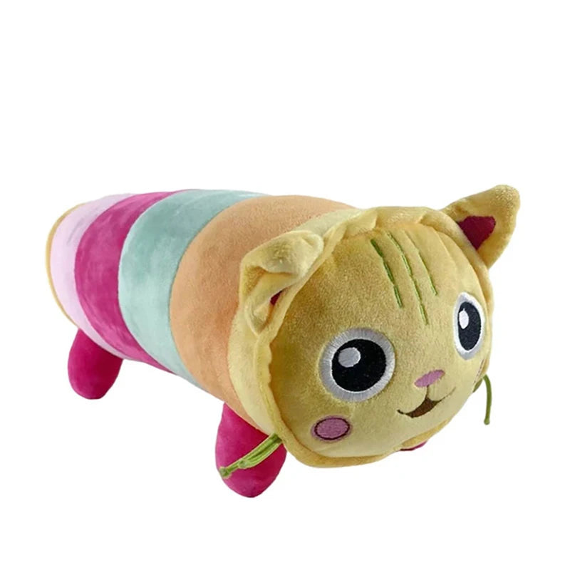 Hot Sale Gaby Doll House Plush Toy Mercat Cartoon Stuffed Animal Smile Cat Car Cat Hug Gaby Girl Doll Children's Birthday Gift